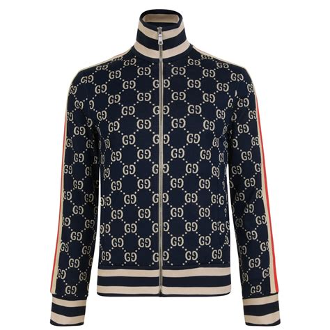 gucci jacquard tracksuit jacket